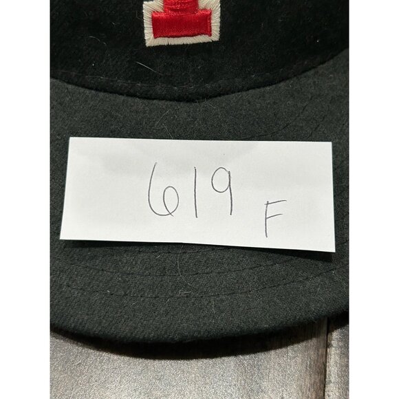 New Era MLB Official On Field Performance Baseball Cap Black Size 7 1/4 Outdoor - Picture 7 of 8